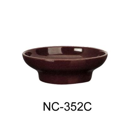 Yanco NC-352C 5 oz Tulip & Salsa Bowl, Chocolate - 1.5 x 4.5 in. - Pack of 48 