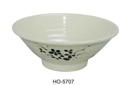 Yanco HO-5707 7.25 in. 24 oz Honda Soup Bowl - Melamine, Multi Color - Pack of 24 