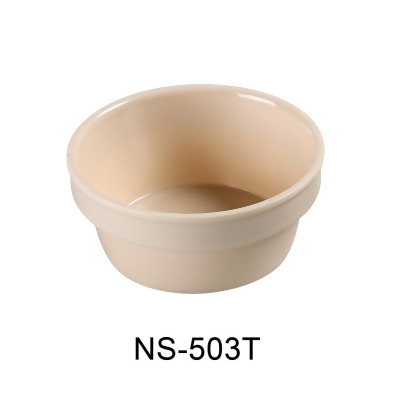 Yanco NS-503T 4 oz Nessico Sauce Cup & Ramekin, Tan - 1.5 x 3.375 in. - Pack of 72 