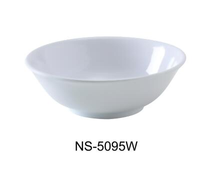 Yanco NS-5095T 87 oz Nessico Rimless Bowl, Tan - 3.75 x 11 in. - Pack of 12 