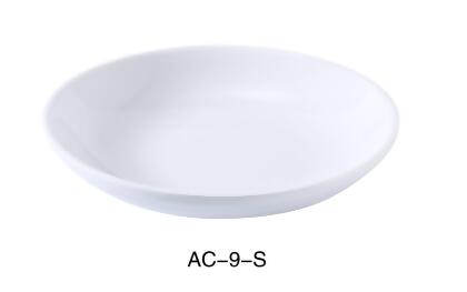 Yanco AC-9-S 9 in. 25 oz ABCO Salad & Pasta Bowl - Porcelain, Super White - Pack of 24