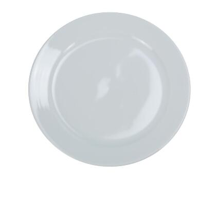 Yanco PA-107 Porcelain Bread Plate, Super White - 7.5 in. - Pack of 36 