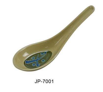 Yanco JP-7001 Japanese Soup Spoon - Melamine, Multi Color - Pack of 72 