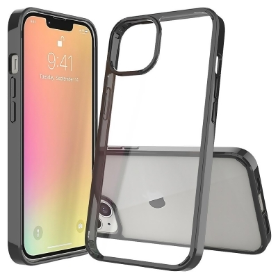 Dream Wireless FTCIP15U-ACL-BKCL 6.7 in. Fusion Candy TPU with Clear Acrylic Back for iPhone 15 Pro Max - Black 