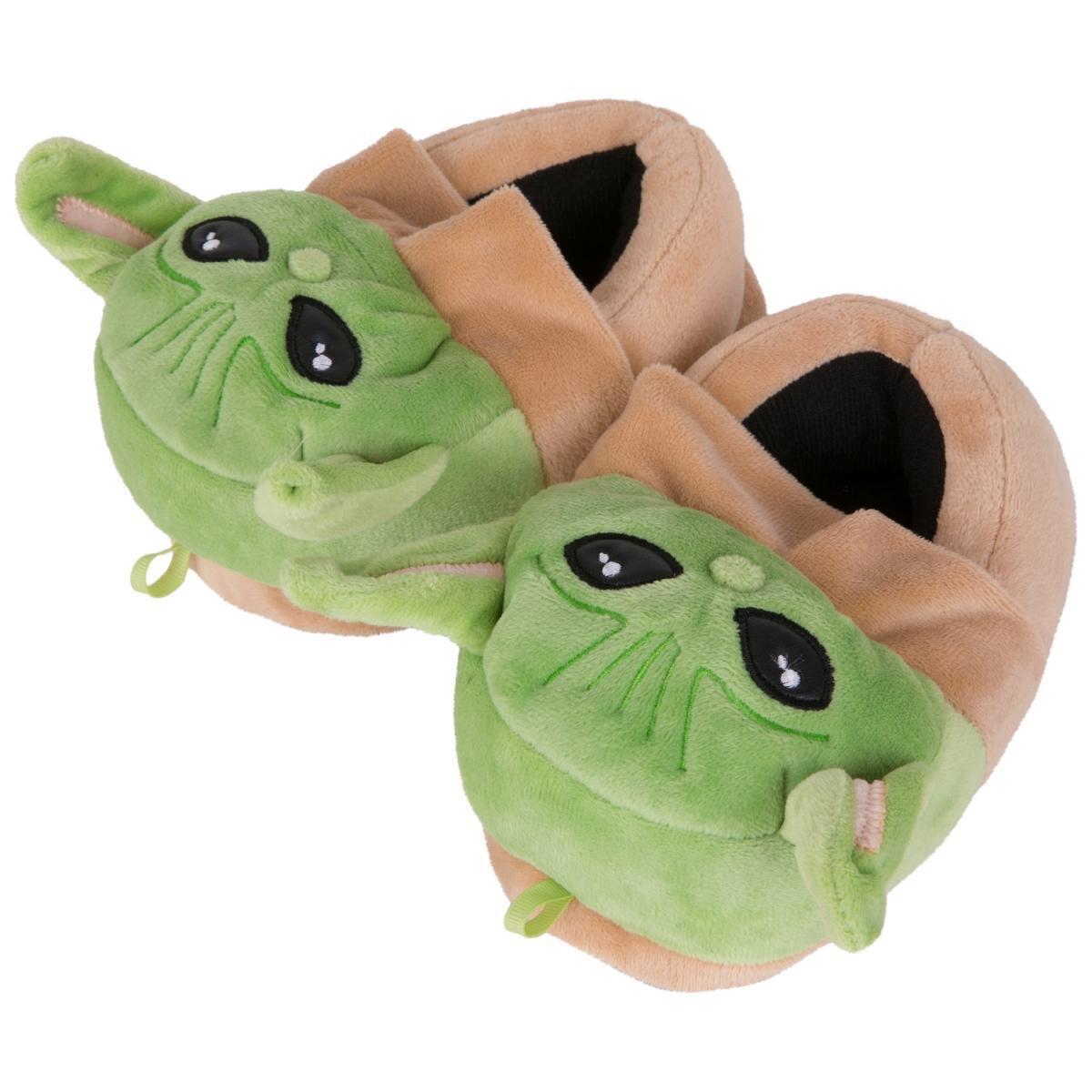 Star Wars 870839-size5-6 The Mandalorian Grogu Youth Boys Slippers, Multi Color - Size 5-6