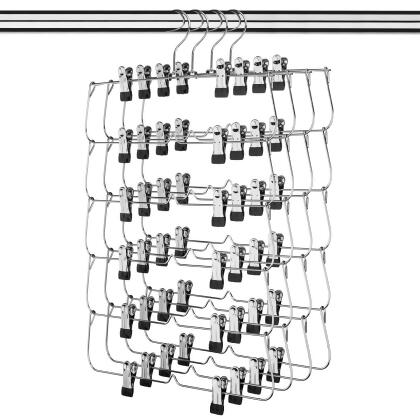 USTECH 4 Tier Shoe Rack, Black