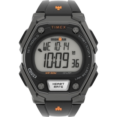 Timex TW5M49400 Mens Ironman Classic Watch with Activity & HR, Grey 