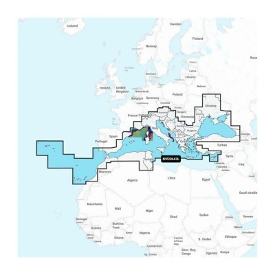 Garmin 010-C1272-00 Mediterranean & Black Sea Navionics Vision Map 