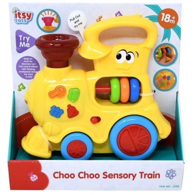 DDI 2372937 Choo Choo Sensory Trains Toy with Battery Operated for 18 Months Plus - Case of 24 