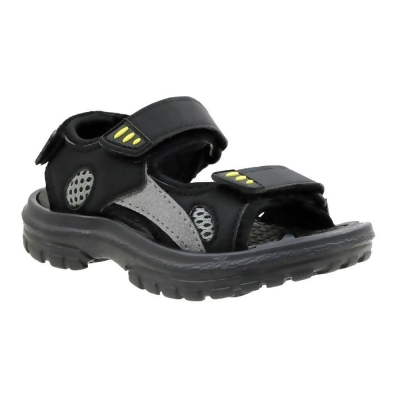 DDI 2371147 Boys Sport Sandals, Black - Size 7-12 - Pack of 18 