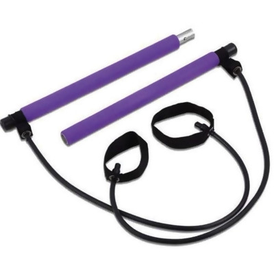 DDI 2359771 At-Home Pilates Toning Bars with Foam, Purple - Steel - Case of 24 