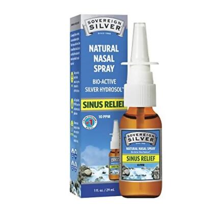 Natural Immunogenics 169220 1 oz Silver Immune Travel Nasal Spray 