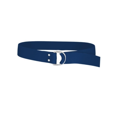 Alleson Athletic B50385000 1 in. Football Belt, White - One Size 