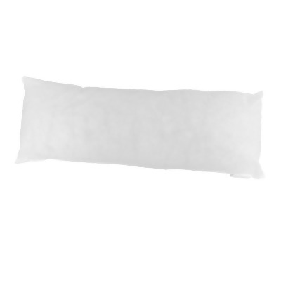 HomeRoots 534274 14 x 36 in. Polyester Blown Seam Pillow Insert, White 