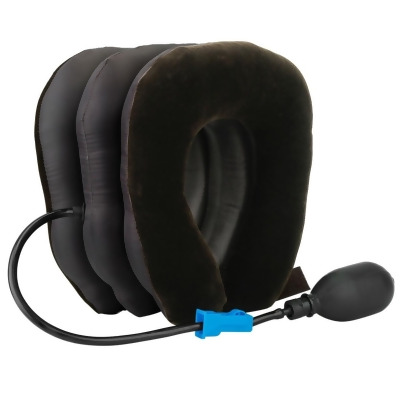 Fresh Fab Finds FFF-GPCT2411 Inflatable Neck Traction Pillow - Travel Support for Neck, Shoulder & Spine Alignment 