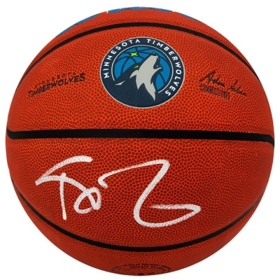 Schwartz Sports Memorabilia GARBSK205 Kevin Garnett Signed Wilson Minnesota Timberwolves Logo Full Size NBA Basketball 