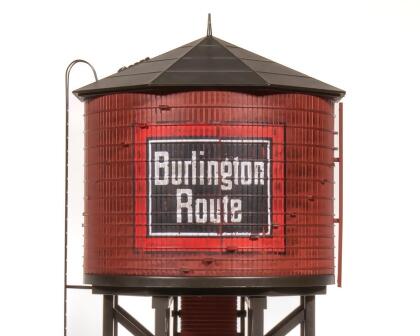 Broadway BLI7916 HO Scale CB&Q Operating Water Tower with Sound