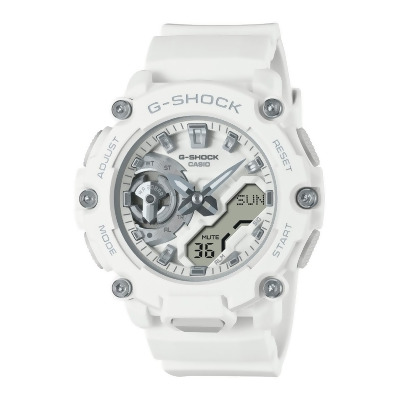 Casio GMAS2200M-7 Ladies G-Shock S Series Digital Analog Ladies Watch, White 