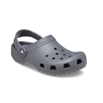 Crocs 206991-0DA-C12 Kids Classic Clogs, Slate Gray- Size C12 