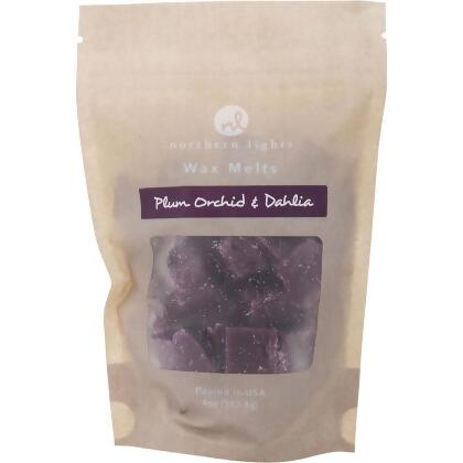 Northern Lights 460269 4 oz Plum Orchid & Dahlia Wax Melts Pouch Scented Candle