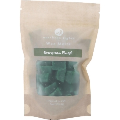 Northern Lights 460263 4 oz Evergreen Forest Wax Melts Pouch Scented Candle 