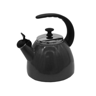 Kole Imports AD116-8 2.5 Litre Black Whistling Tea Kettle, Pack of 8 