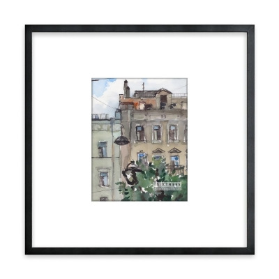 Sixtrees WD2022424-14 24 x 24 in. Ethan Black M2 Picture Frame 