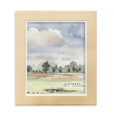 Sixtrees 14980 8 x 10 in. Taylor Blonde Grain Wood Picture Frame 