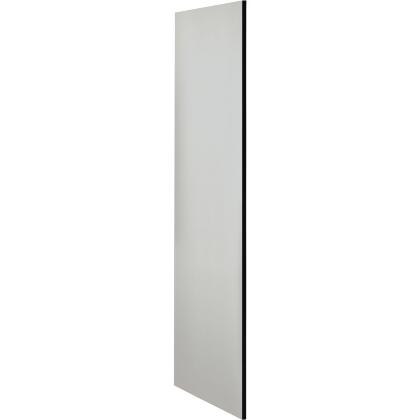 Salsbury Industries B2177387 22237 Side Panel for 24 in. Extra Wide Designer Wood Locker without Sloping Hood, Gray 