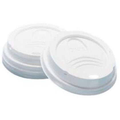 Lagasse B567293 8 oz Dixie DIX D9538 Dome Hot Drink Lids, White - 1000 Count 