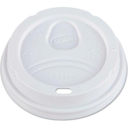 Lagasse B567312 Dixie DIX D9542 - Drink Thru Lids for 12 & 16 oz Paper Cups, White - 1000 Count 