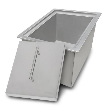 Ruvati USA RVQ6215 15 x 20 in. Insulated Ice Chest Sink with Outdoor BBQ Marine Grade T-316 Topmount Stainless Steel 