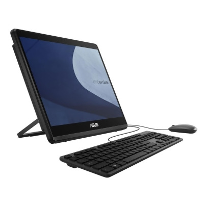 Asus Tek E1600WKA-XB001T 15.6 in. All-in-One Computer - Intel Celeron N4500 Dual-Core 2 Core 1.10 GHz 1366 x 768 Touchscreen Display Desktop - Black 