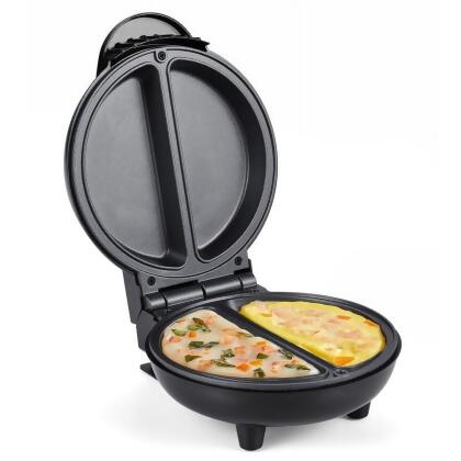 Maximatic EOM123 Elite Gourmet Non-Stick Omelet Maker Black