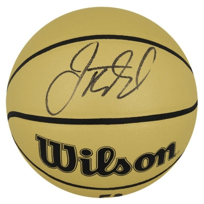 Schwartz Sports Memorabilia KIDBSK202 Jason Kidd Signed Wilson Gold NBA Full Size Basketball 