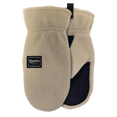 Watson Gloves 7028846 Polyester Lady Baa Baa Mitt Cold Weather Gloves, Cream - Medium 