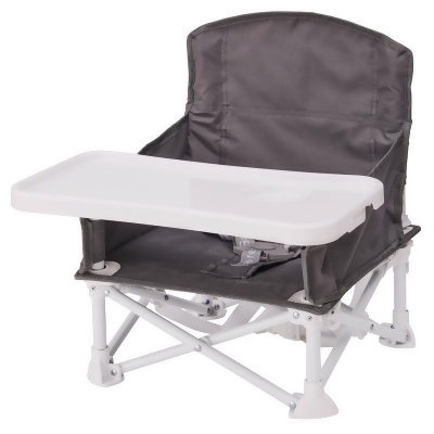 Regalo 5043182 My Chair Metal & Nylon Portable Booster Seat, Gray 