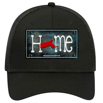 Smart Blonde HAT-MLP-12012 4 x 2.2 in. Massachusetts Home State Outline Novelty License Plate Hat 