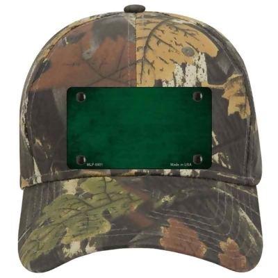 Smart Blonde HAT-MLP-6901 4 x 2.2 in. Green & Oil Rubbed Solid Novelty License Plate Hat 