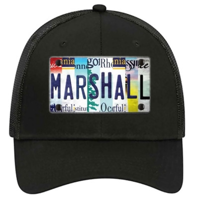 Smart Blonde HAT-MLP-13285 4 x 2.2 in. Marshall Strip Art Novelty License Tag Plate Hat 
