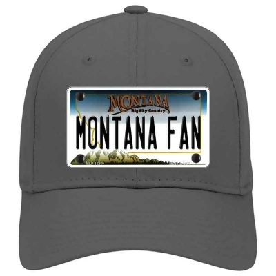 Smart Blonde HAT-MLP-12860 4 x 2.2 in. Montana Fan Novelty License Plate Hat 