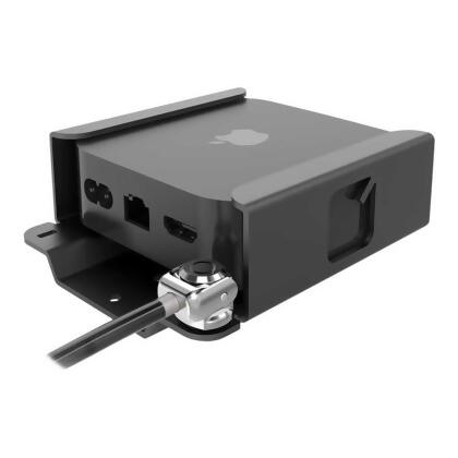 Compulocks Brands ATVEN43 Apple TV Security Mount - 4K 3Rd Gen - 2022, Silver 