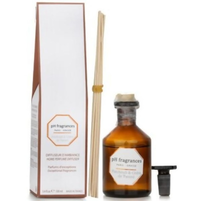 pH fragrances 325146 3.4 oz Home Perfume Diffuser, Patchouli & Cedre De Tweed 