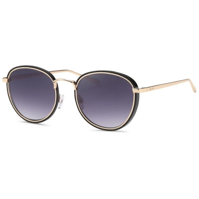 Mia Nova MN - 133S Premium Round Sunglasses, Black 