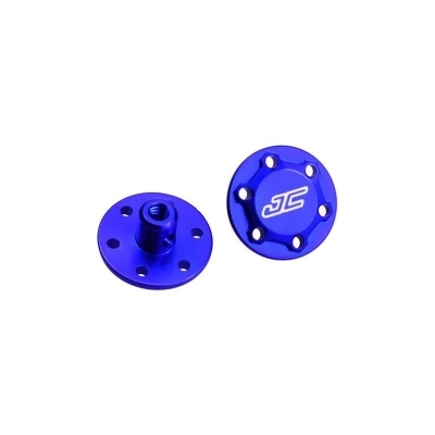 J Concepts JCO23111 RC10 Finnisher Wing Buttons Model Racing Accessories, Blue 