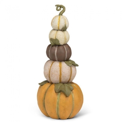 MDR Trading AB-27-GOURD-460-Q01 Stack of Gourds Statuette, Multi Color 