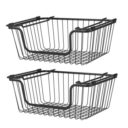 More Inside Stackable Wire Basket