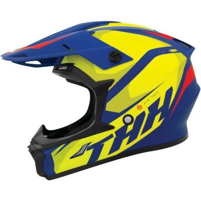 T710X Airtech Helmet 647869 T710X Airtech Helmet, Blue & Yellow - Medium 