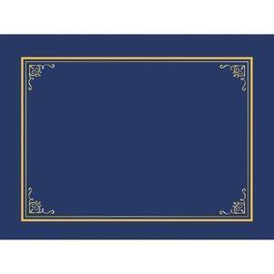 Geographics Geo49017 8.5 x 11 in. Tree Document Cover, Navy - All