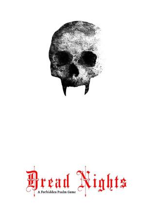 Space Penguin Ink SDJFP0007 Forbidden Psalm Dread Nights HC Role Playing Game